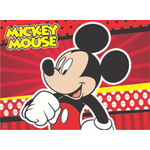 Painel Retangular de TNT para Decoração Festa Mickey - 1 Un