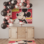 Painel Retangular de TNT para Decoração Festa Mickey - 1 Un