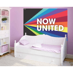 Painel Retangular de TNT para Decoração Festa Now United - 1 Un