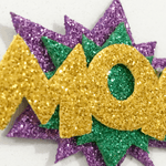 Aplique Glitter para Decoração Pow Bam Wow - 5 Un