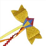 Adereço Divertido Festa Junina Laço Dourado Balão Fita - 1 Un