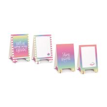 Kit Cavalete Decorativo de Mesa Festa Galáxia Kt - 2 Pc