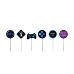 Pick Decorativo Gamer Sortido - 12 Un