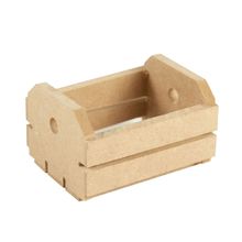 Caixotinho MDF 6,2x8x5 cm Natural - 1 Un