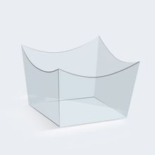 Forminha para Doce Cachepot Transparente - 24 Un