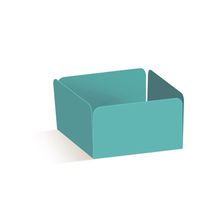 Forminha para Doce Reta Azul Tiffany - 50 Un