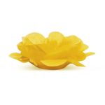 Forminha para Doce Roses sem Folhas Amarelo Canario - 40 Un