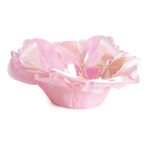 Forminha para Doce Roses sem Folhas Nacarada Rosa - 40 Un