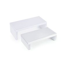 Suporte Elevação Retangular P Branco - 2 Un