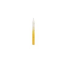 Velas Palito 7,8 cm Ombre Amarelo - 6 Un