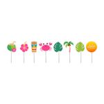 Pick Decorativo Festa Havaiana - 12 Un