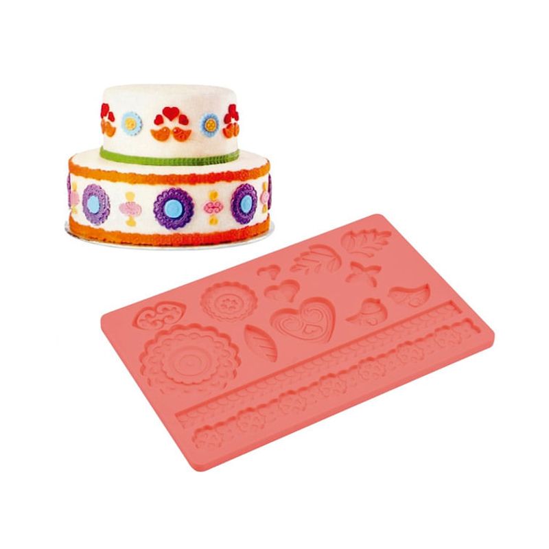 Molde de Silicone Confeitaria - FT207