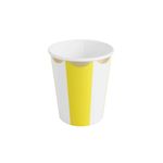 Copo de Papel 270ml Circo Amarelo - 10 Un