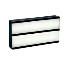 Luminoso Personalizável 2 Andares Preto 32x5,3x16,8 - 1 Un