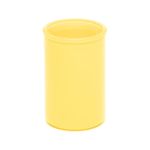 Vaso Decorativo Cilindro G Amarelo 10x10x15