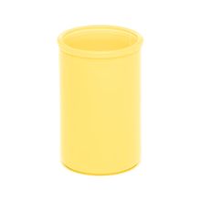 Vaso Decorativo Cilindro G Amarelo 10x10x15 - 1 Un