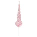 Velas 2D Chifre Unicórnio Rosa - 1 Un
