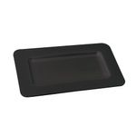 Bandeja Decorativa Double Face Preto 35,5x18x1,5