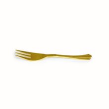 Linha Premium Garfo de Sobremesa Ouro 14 cm - 12 Un