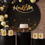 Aplique Glitter para Decoração Konzilla Cifrão Grande em EVA - 5 Un