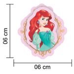 Mini Carinha para Decoração de Lembrancinha Festa Princesas em EVA