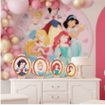 Quadrinhos para Decoração de Festa e Quarto Princesas em EVA - 1 Un