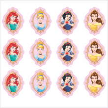 Aplique Impresso para Decoração Festa Princesas Disney em EVA