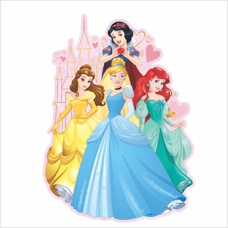 Topo de Bolo Impresso - Princesas Disney - 01unidade - Piffer - Rizzo -  Rizzo Embalagens