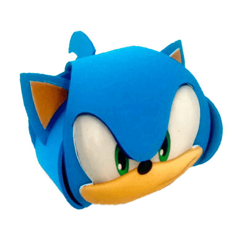Sonic Mascara de Personagem com 06 Un - Regina