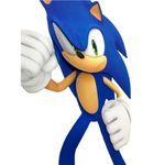 Decoração Pequena para Lembrancinha Festa Sonic em EVA - 5 Un