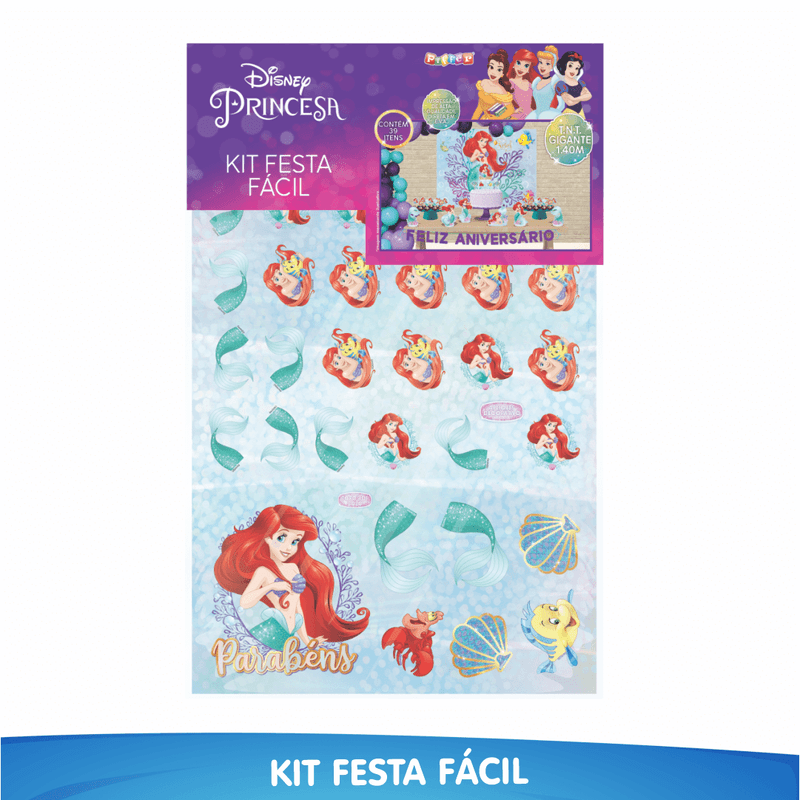 Kit Festa Fácil Decoração Ariel