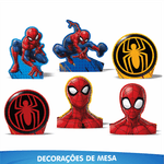 Kit Festa Fácil Decoração Homem Aranha