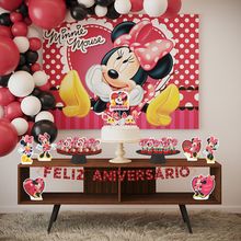 Kit Festa Fácil Decoração Minnie