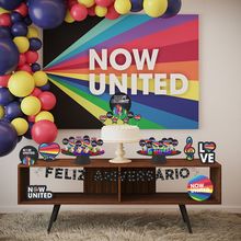 Kit Festa Fácil Decoração Now United