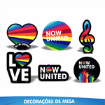 Kit Festa Fácil Decoração Now United