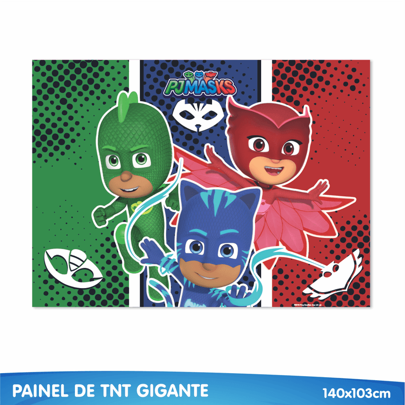 Kit Festa Fácil Decoração Pj Masks