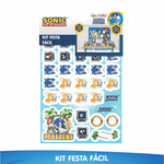 Kit Festa Fácil Decoração Sonic