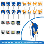 Kit Festa Fácil Decoração Sonic