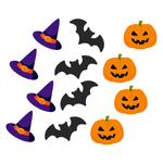 Aplique para Decoração Halloween em Cartonado