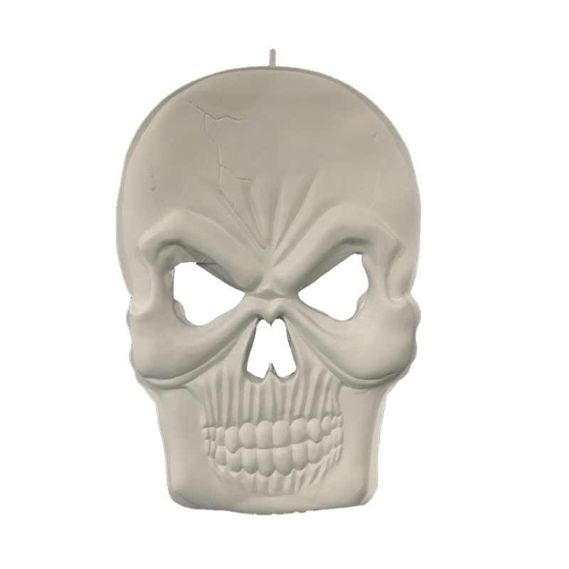 Painel Relevo para Decoração Halloween 3D Caveira Gigante