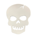 Painel Relevo para Decoração Halloween Cranio Silhueta