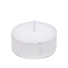 Vela Tealight Branco - 24 Un