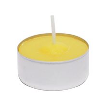 Vela Tealight Citronela Amarelo 3,5cm - 12 Un