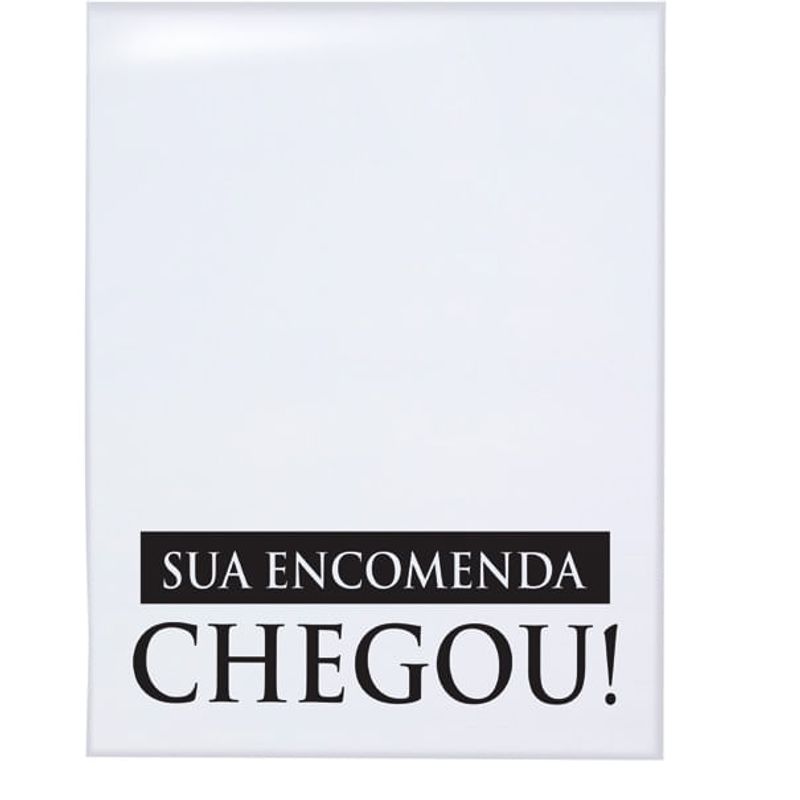 Envelope de Segurança Linha Delivery Branco 26,5X36 - 10 Un