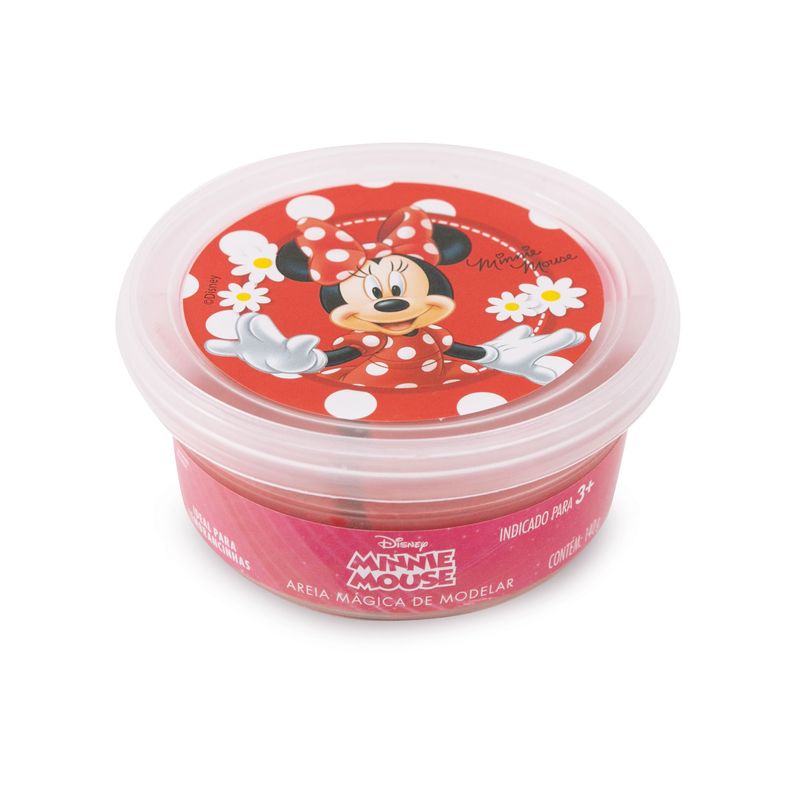 Lembrancinha - Areia para Modelar Minnie - 1 Un