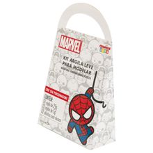 Lembrancinha - Kit Argila Leve para Modelar Homem Aranha - 1 Un