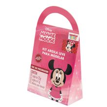 Lembrancinha - Kit Argila Leve para Modelar Minnie - 1 Un