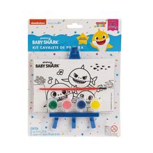 Lembrancinha Licenciada - Kit Cavalete para Pintura Baby Shark - 1 Un