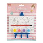 Lembrancinha Licenciada - Kit Cavalete para Pintura Ballet - 1 Un