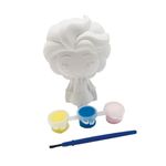 Lembrancinha - Kit Pintura em Gesso Elsa - 4 Un